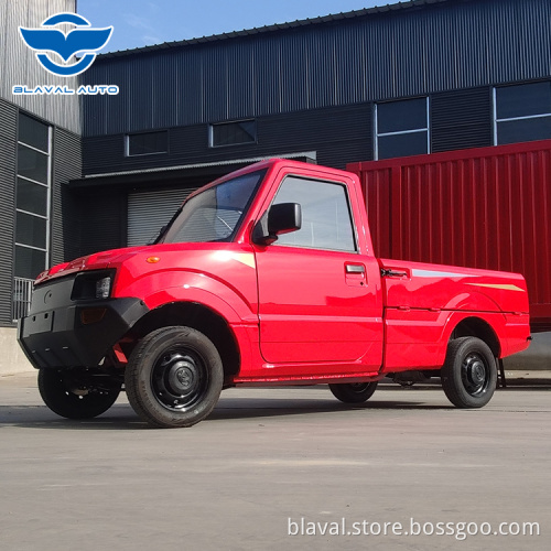 RHD Electric New Energy Car Strain Electric Pickup Transport Car Four Wheels نموذج لنقل البضائع